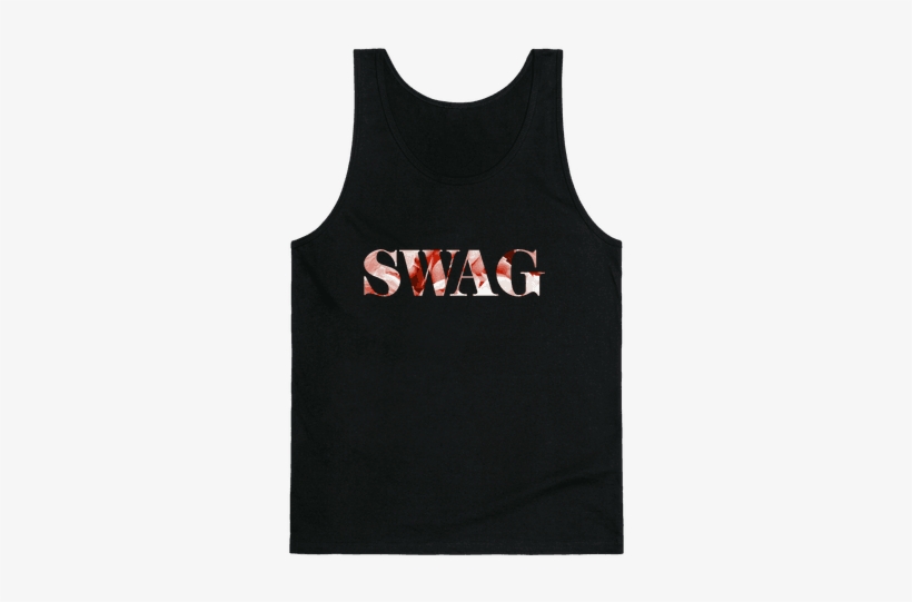 Swag Flowers Tank Top - Active Tank, transparent png