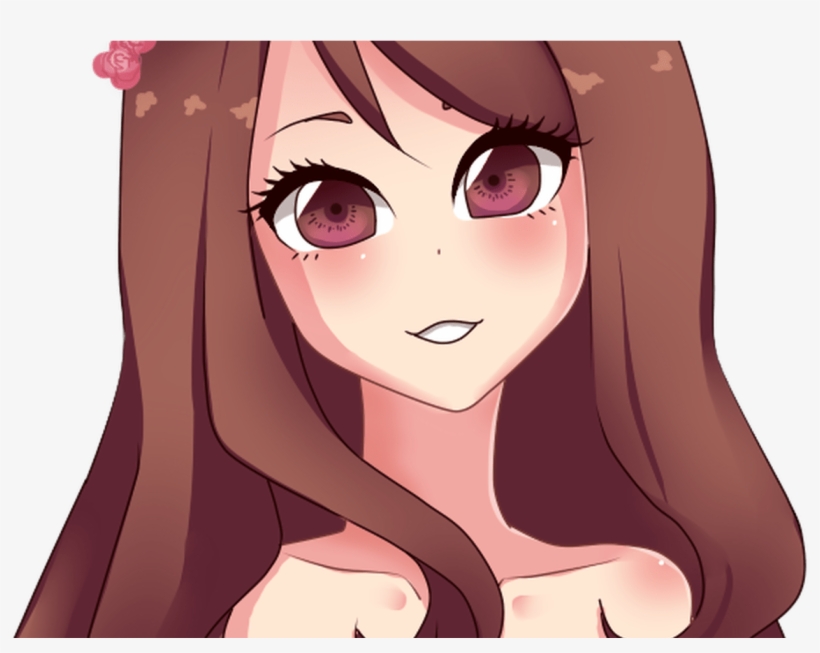 Flower Crown By Bunnymuni On Deviantart - Flower Crown Anime Girls With Brown Hair, transparent png