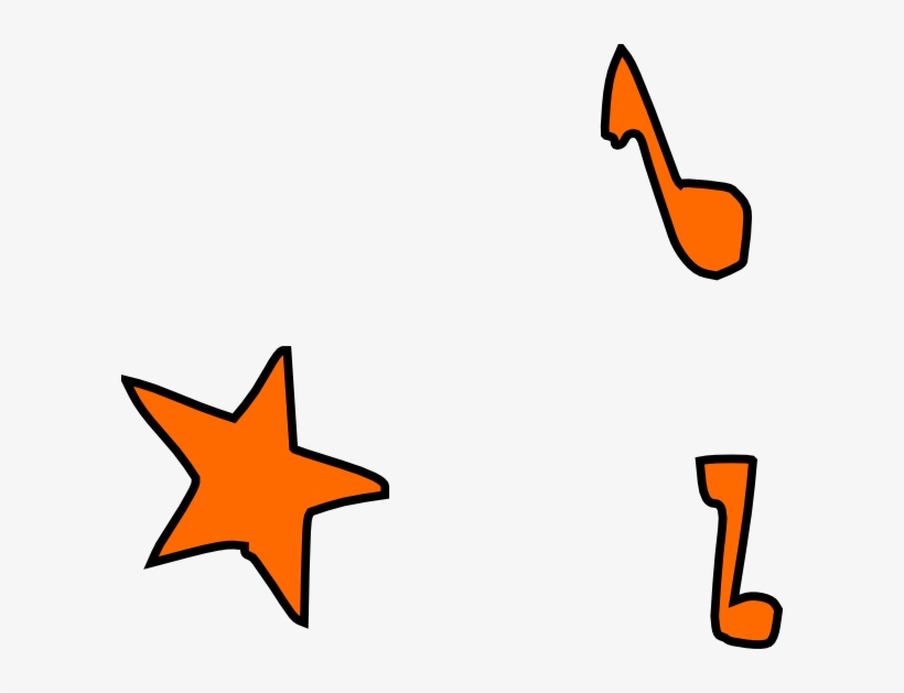 Music - Notes - Star - Music Notes Clip Art, transparent png