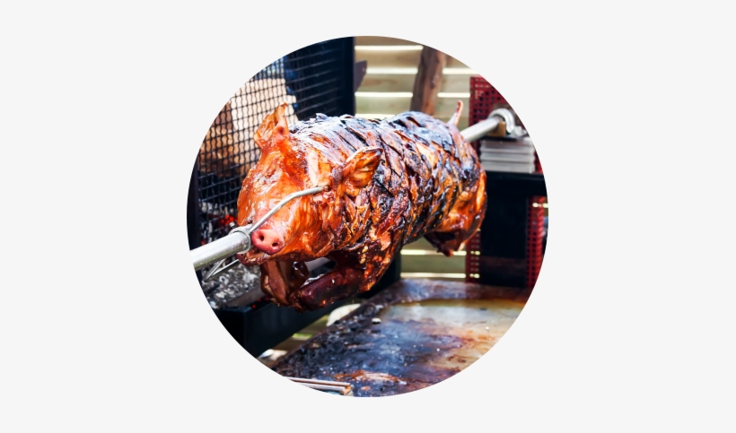 Roasted Pig - Asado De Cerdo Brasas, transparent png