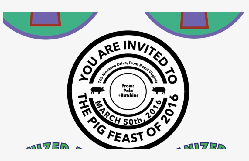A Pig Roast Invite, And Some Shit For Work - Captain James A Lovell Federal Health Care Center Logo, transparent png