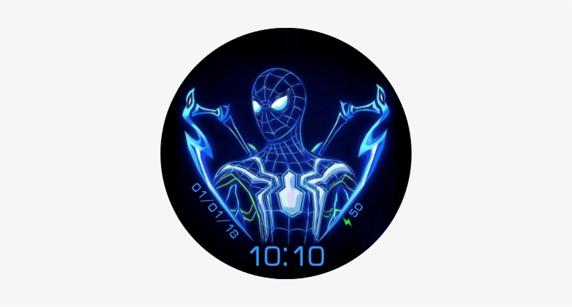 Neon Iron Spider Preview, transparent png