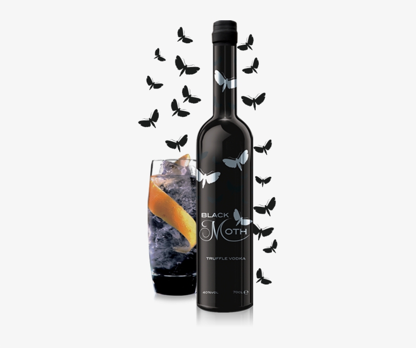Black Moth Truffle Vodka - Drink, transparent png