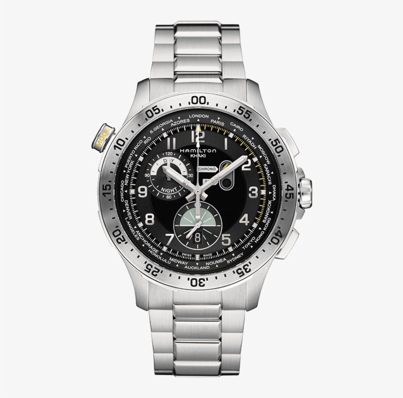 Worldtimer - Tudor Black Bay 41 Chronograph, transparent png