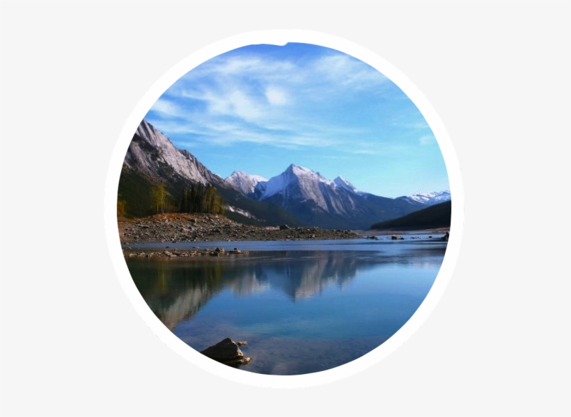 Shadowed Mountains - Reflection, transparent png