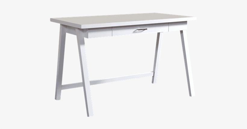 Langlor White Writing Desk - Brook Furniture Rental, transparent png