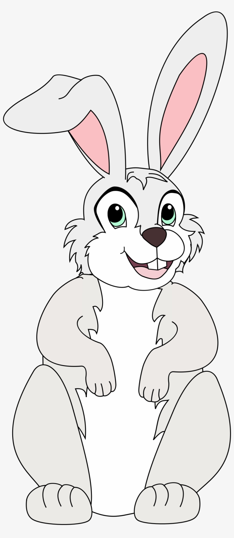 This Free Icons Png Design Of Cartoon Rabbit, transparent png