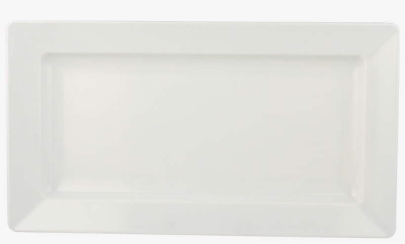 White Melamine Rectangular Tray - Light, transparent png