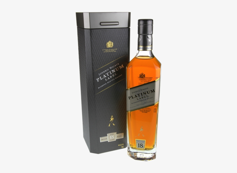 Johnnie Walker Platinum Label - Single Malt Whisky, transparent png