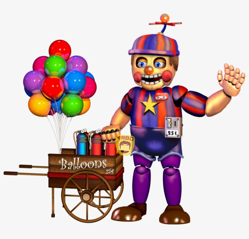 File History - Fnaf 2 Balloon Boy, transparent png