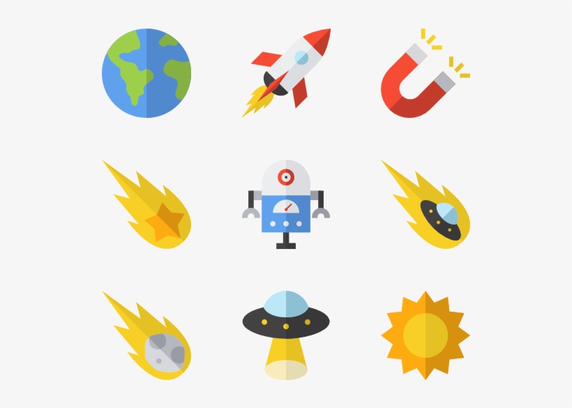 Astronomy - Planets Icons Png, transparent png