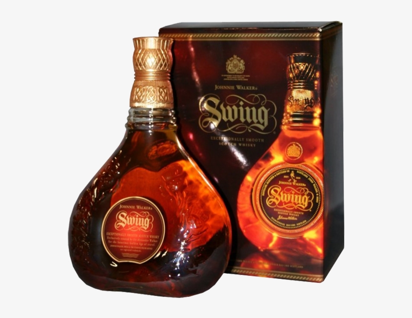 Johnnie Walker Swing 750ml, transparent png