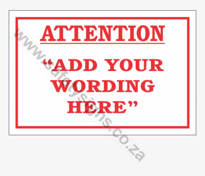 Custom Attention Sign - Texas Doc Snyder Hält, transparent png