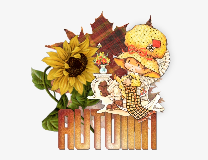 Autumn Tag A - Vintage Sunflower Postcard, transparent png