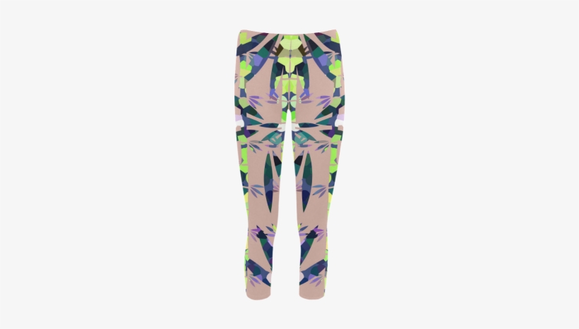 Bamboo Leaves Capri Legging - Pajamas, transparent png