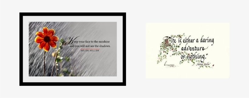 This Website Is Dedicated To Helen Keller, In Memory - Helen Keller Quotes, transparent png