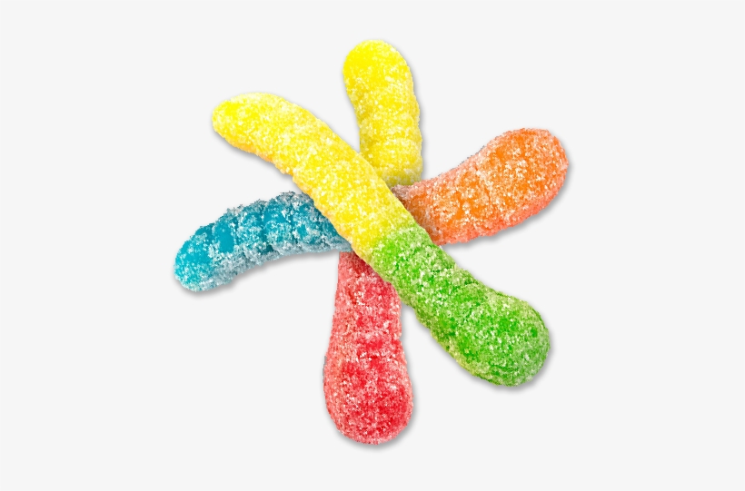 Sour Cbd Gummy Worms Natural Pain Relief - Transparent Png Cbd Gummies, transparent png