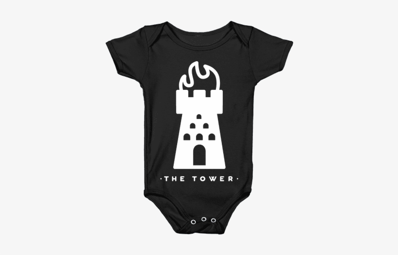 The Tower Baby Onesy - T Shirt Baby Frida, transparent png