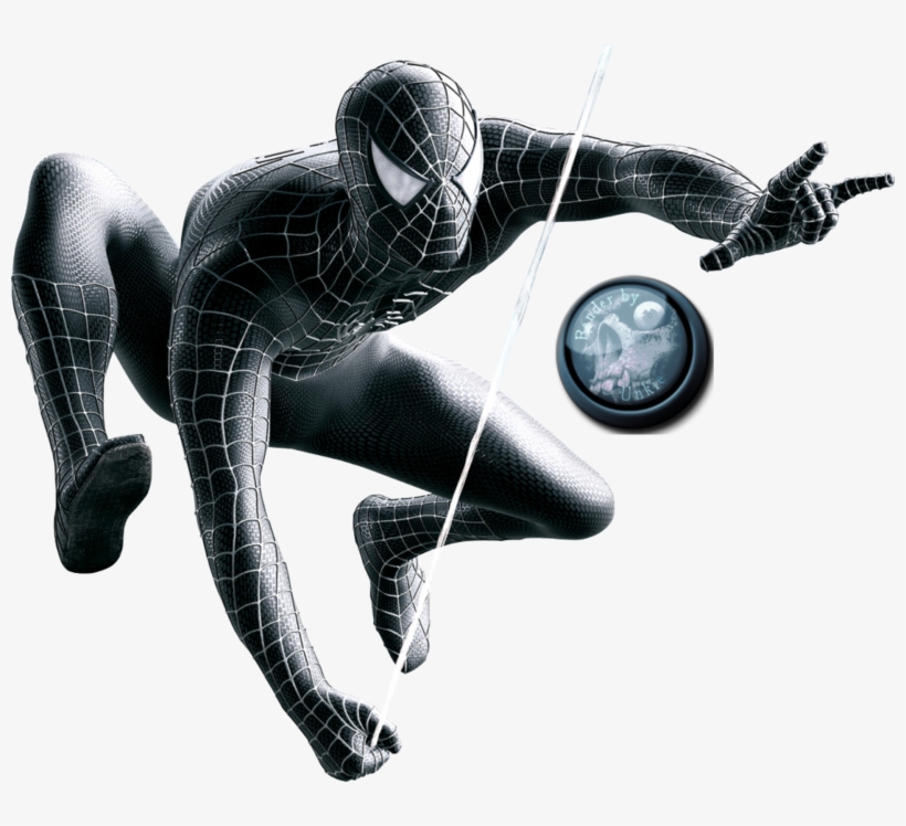 Download Spiderman Black Transparent Png For Designing - Spider Man 3, transparent png