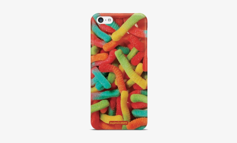 Gummy Worms Case For Iphone 5c - Gummy Worms Case - Iphone 5c, transparent png