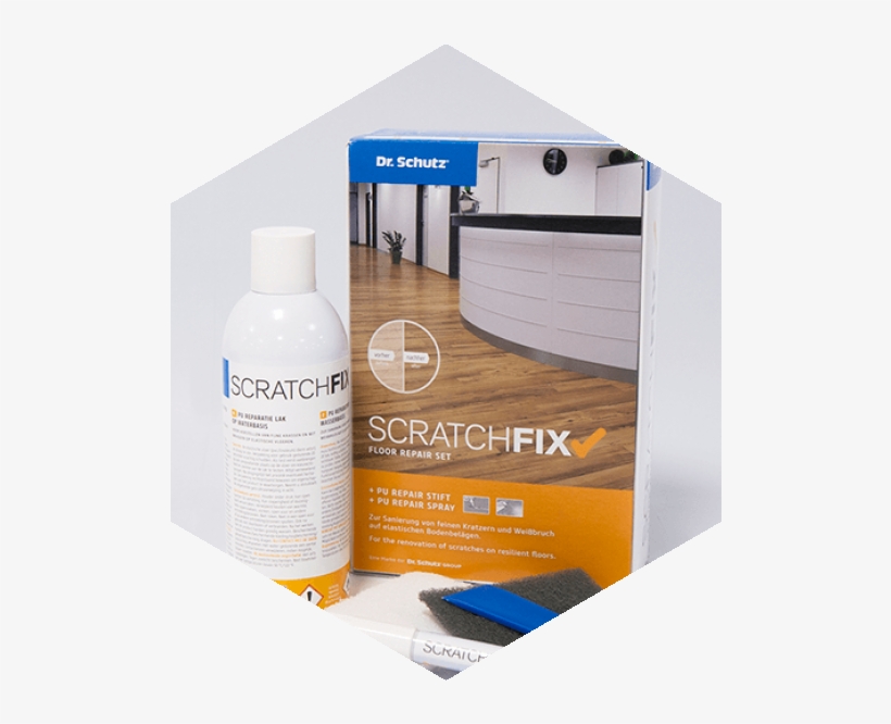 Fine Scratches, The Pu Repair Pen For Mending Deep - Dr Schutz Scratchfix Floor Repair Set, transparent png