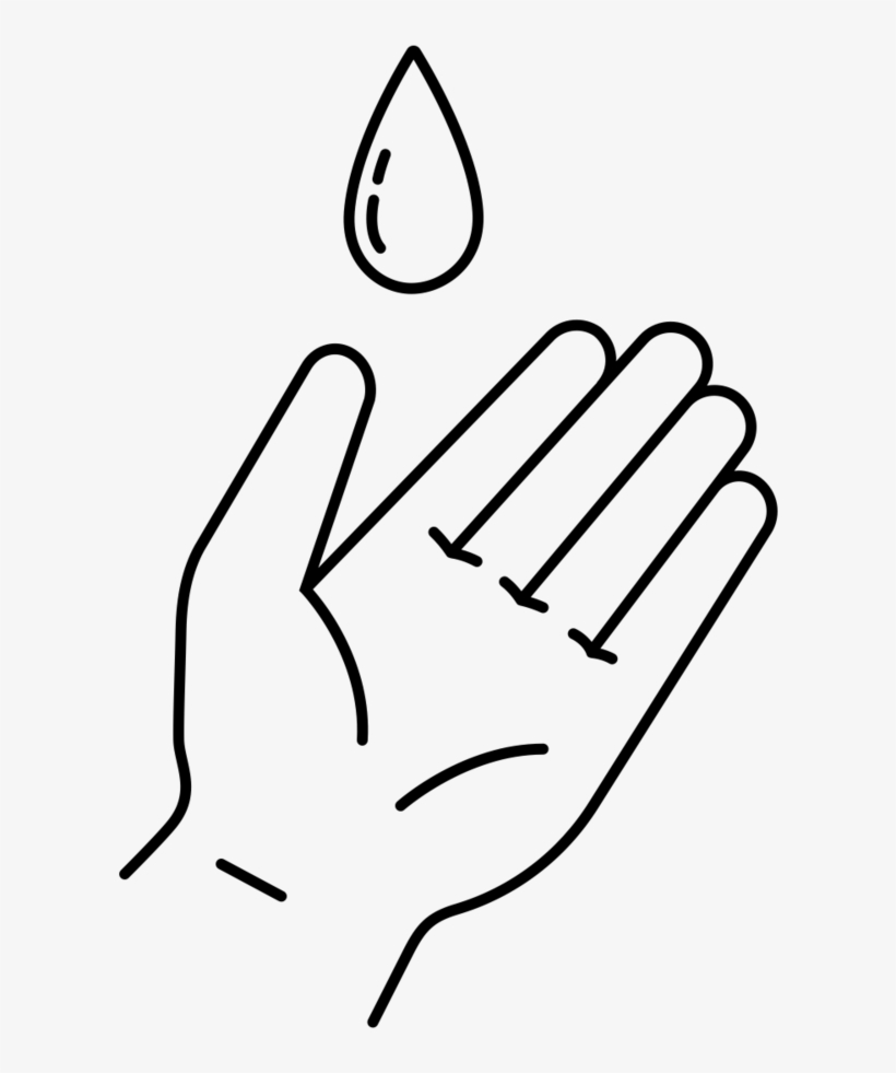 Always Wash Your Hands Before Lunch - Hand, transparent png