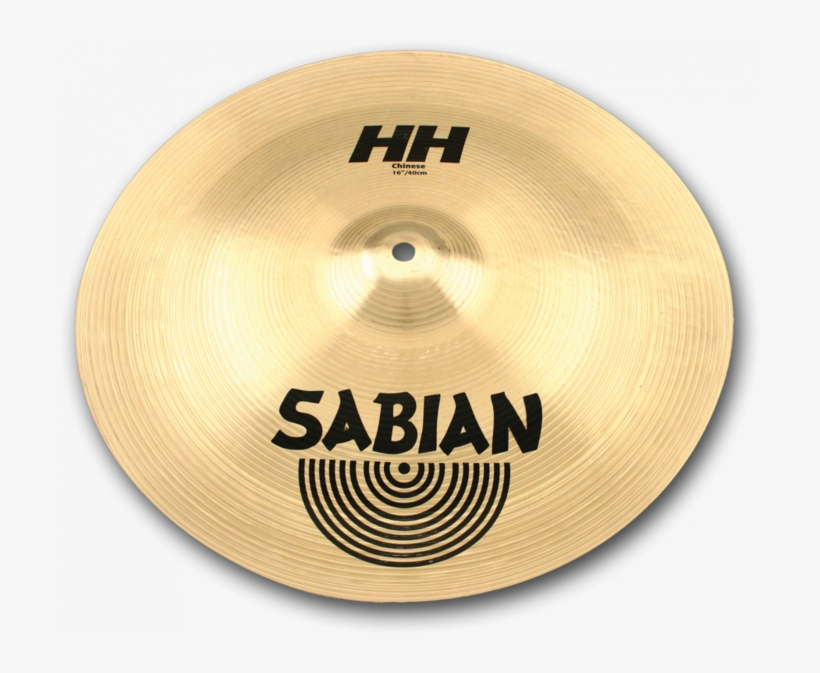 Sabian 11816 18 Inch Thin Chinese Cymbal - Sabian Hh Medium Crash 16, transparent png