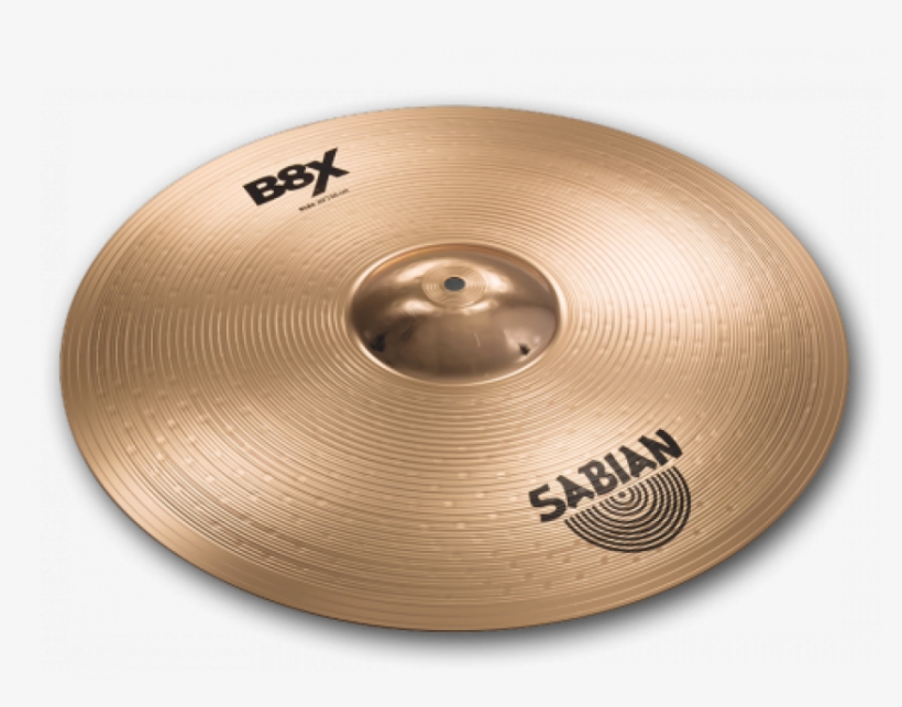 Sabian 20" B8x Ride, transparent png