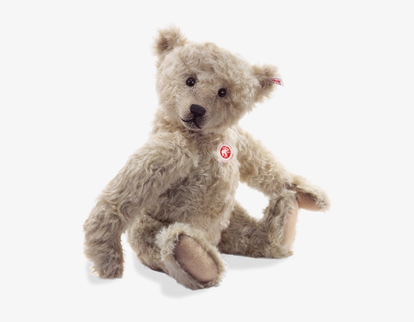 Steiff Bear - Steiff Theo Teddy Bear ,beige, transparent png