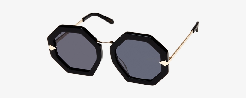 Karen Walker - Sunglasses, transparent png