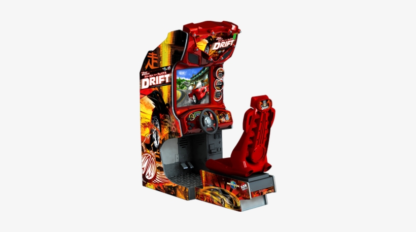 Arcade Game Machine Products - Fast And The Furious Tokyo Drift Arcade, transparent png