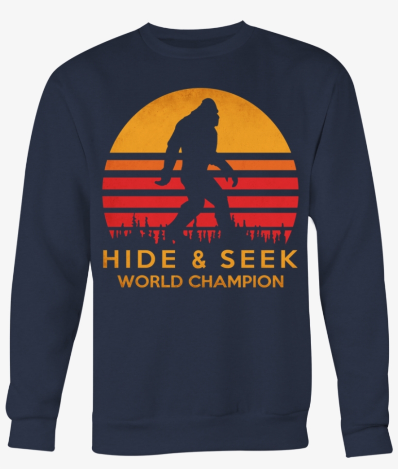 Bigfoot Hide And Seek World Champion T-shirt - Hide And Seek World Champion Shirt, transparent png