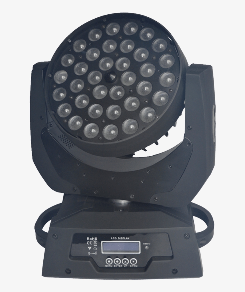 Led Moving Head Wash Light With Zoom Function Ms-3610 - Intelligent Lighting, transparent png
