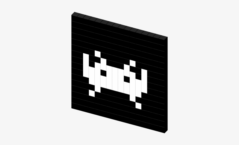 View Favicon On T-shirt - Space Invaders Fridge Magnets, transparent png