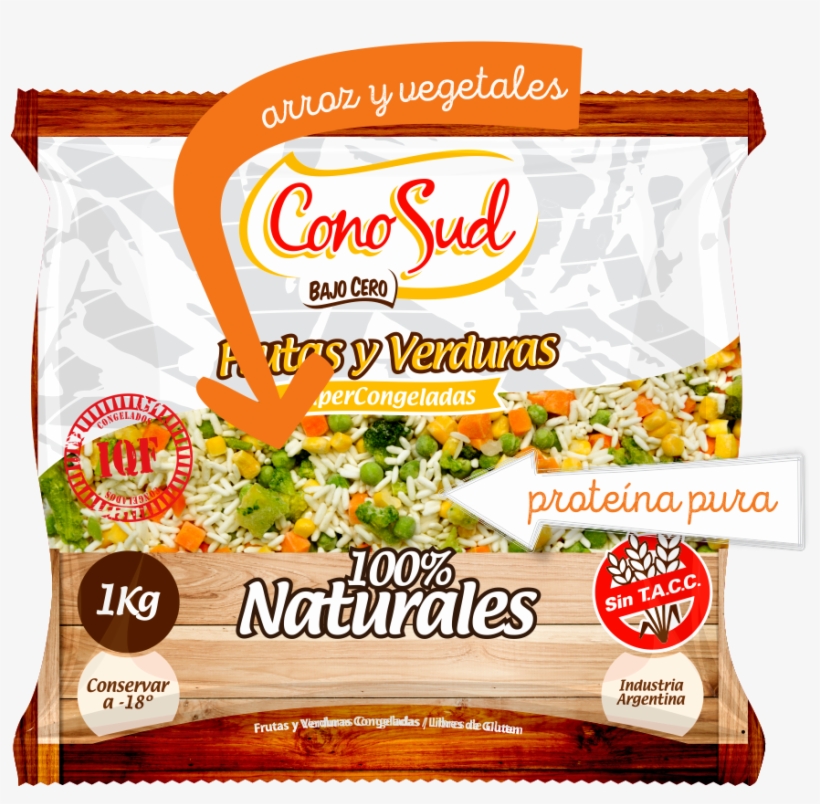 Wok De Arroz Con Vegetales - Sin Tacc, transparent png