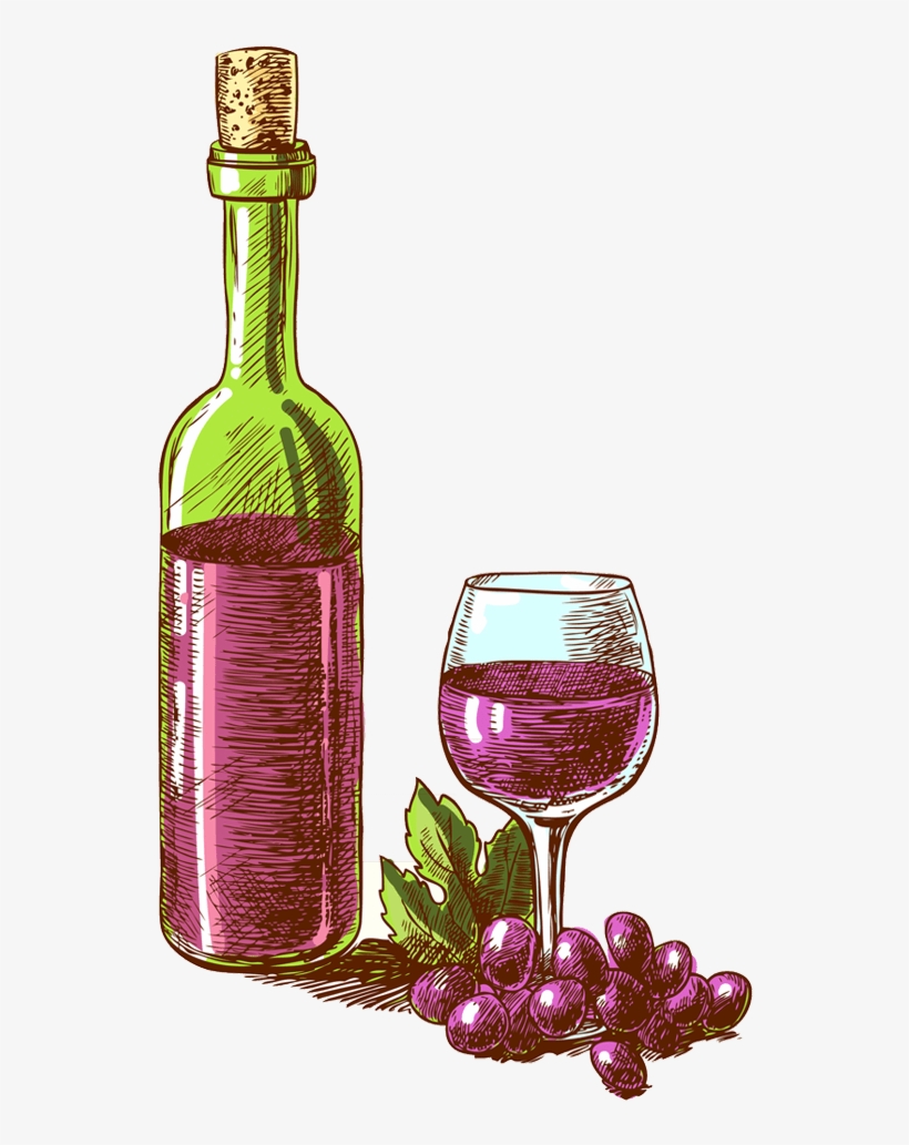 Minimal Intervention - Glass Of Wine Png Illustration, transparent png