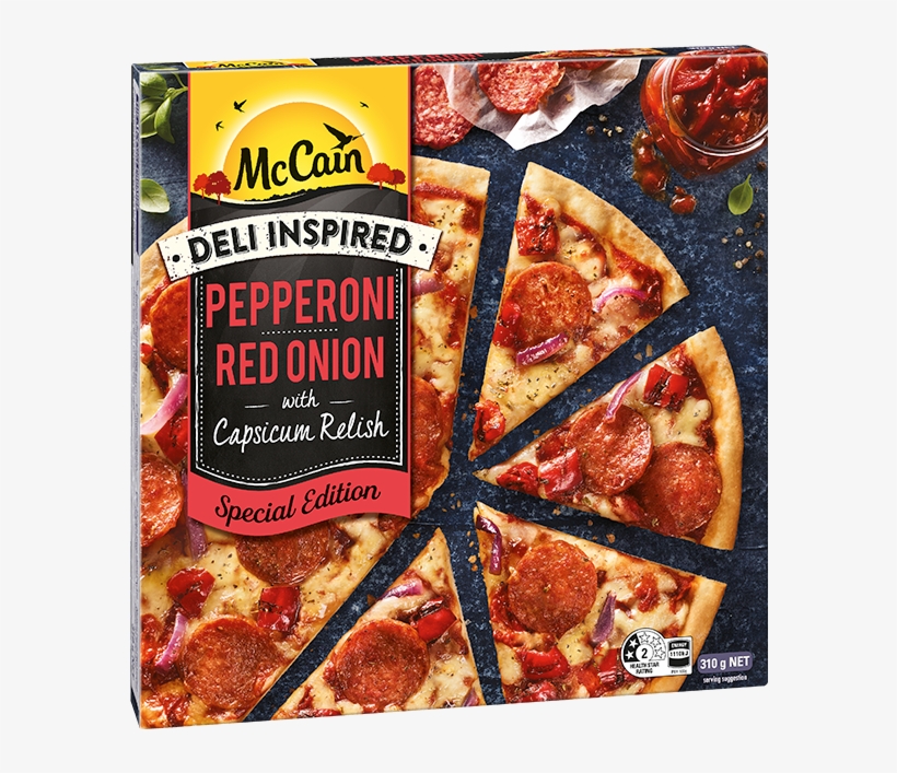 Ultra Thin Pepperoni & Red Onion 310g, transparent png