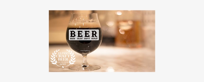 Beer- Brew Enjoy Empty Repeat - Beer, transparent png