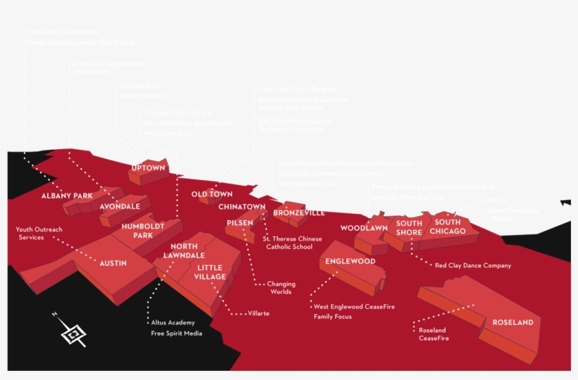 A River Spectacle Celebrating Our Neighborhoods With - Map Burned District Great Chicago Fire, transparent png