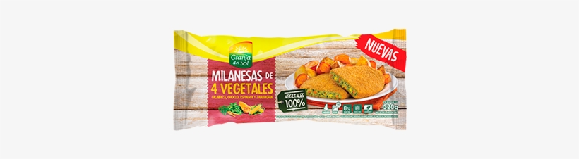 Milanesas De 4 Vegetales - Granja Del Sol Milanesas De Soja, transparent png