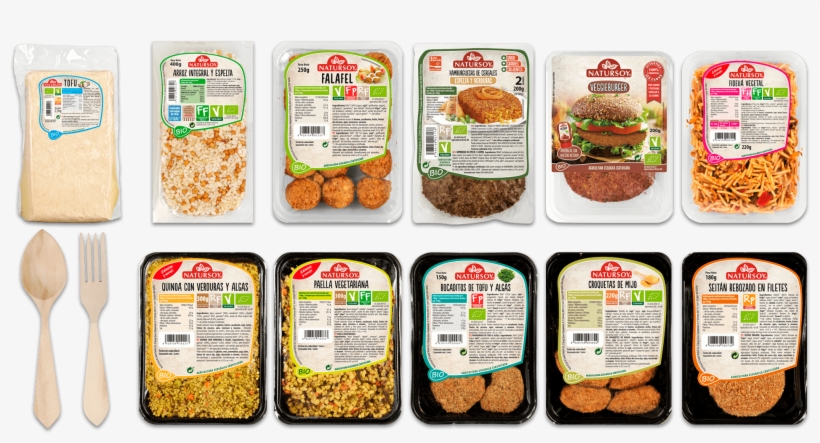 Descubre Nuestra Gama De Productos Bio Para Cada Día - Natursoy 220 G Vegetable Fideuá 220 Gr, transparent png