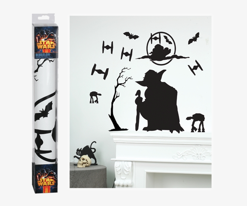 Yoda Wall Stickers - Star Wars Tasse (2 Motive) [240ml] Spielwaren, transparent png