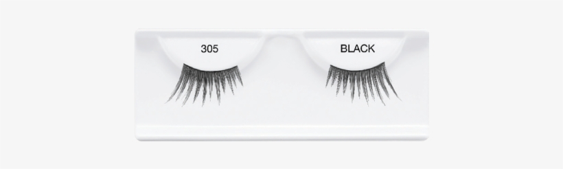 308 Accents - Ardell #305 Black False Eyelash Accent, transparent png
