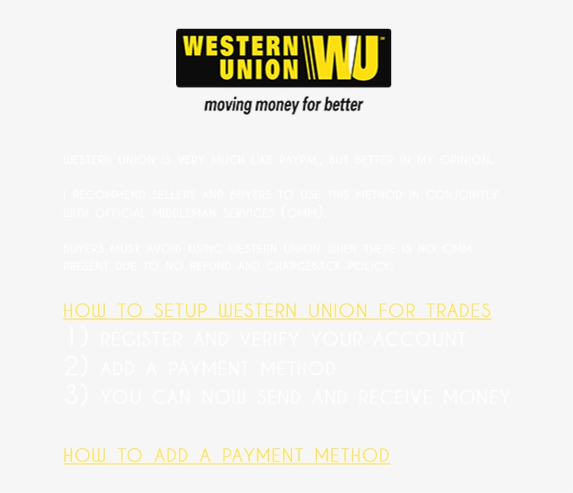 Guide How To Use Western Union Western Union 675x640 PNG Download