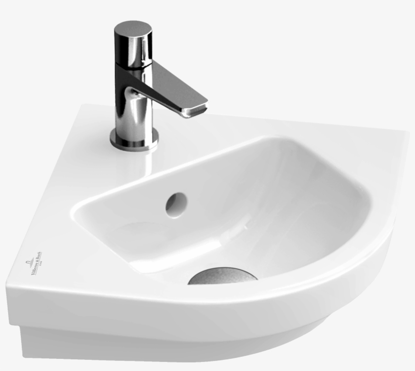 Sink - Villeroy & Boch Corner Handwashbasin Subway 2.0, transparent png