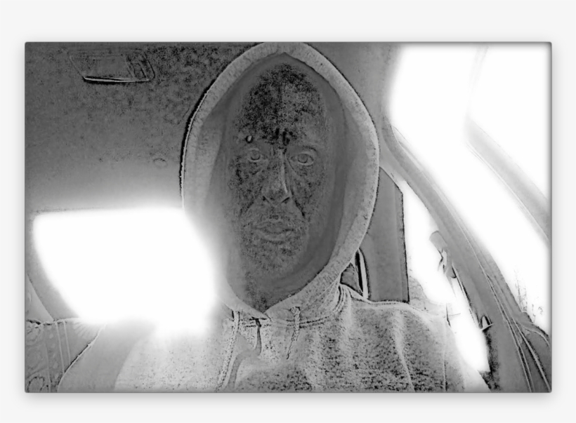 A Still Frame From The Video That First Yielded A Glimpse - Monochrome, transparent png