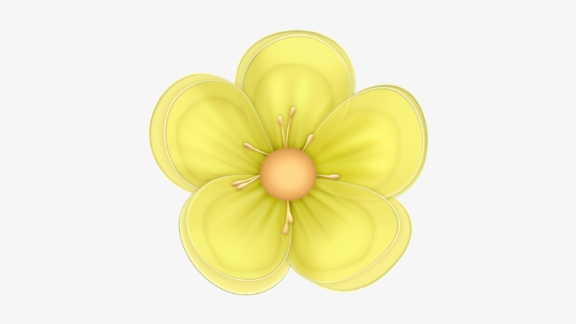 Little Flowers - Satin, transparent png