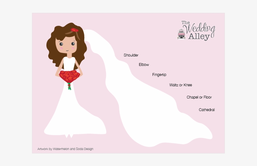 Bridal Veil Graphic - Illustration, transparent png