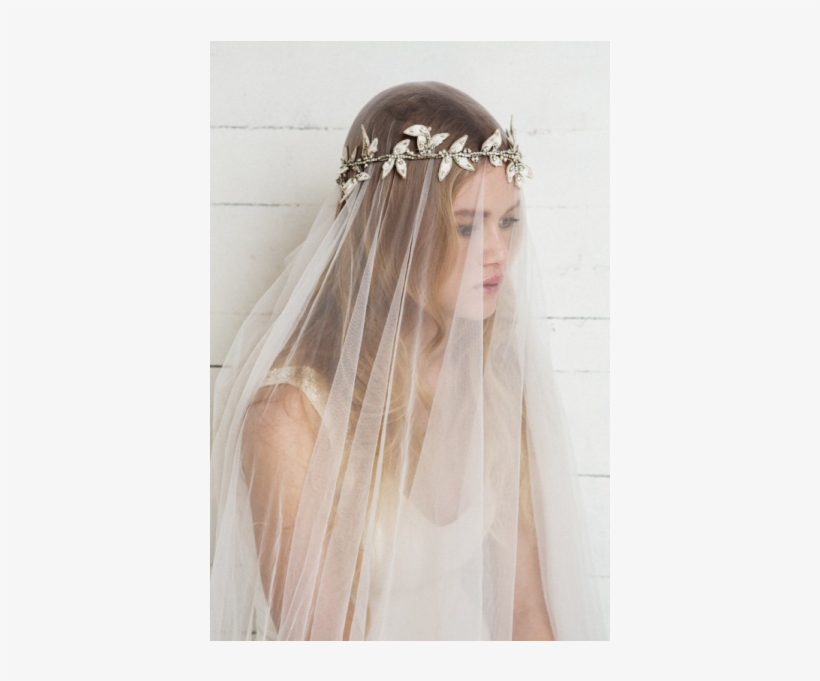 10 Alternatives To A Traditional Crown / Wedding Style - Velo De Novia Con Flores, transparent png