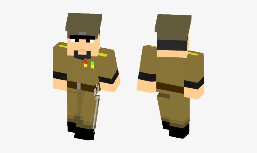 World War 1 Russian Officer - Minecraft, transparent png
